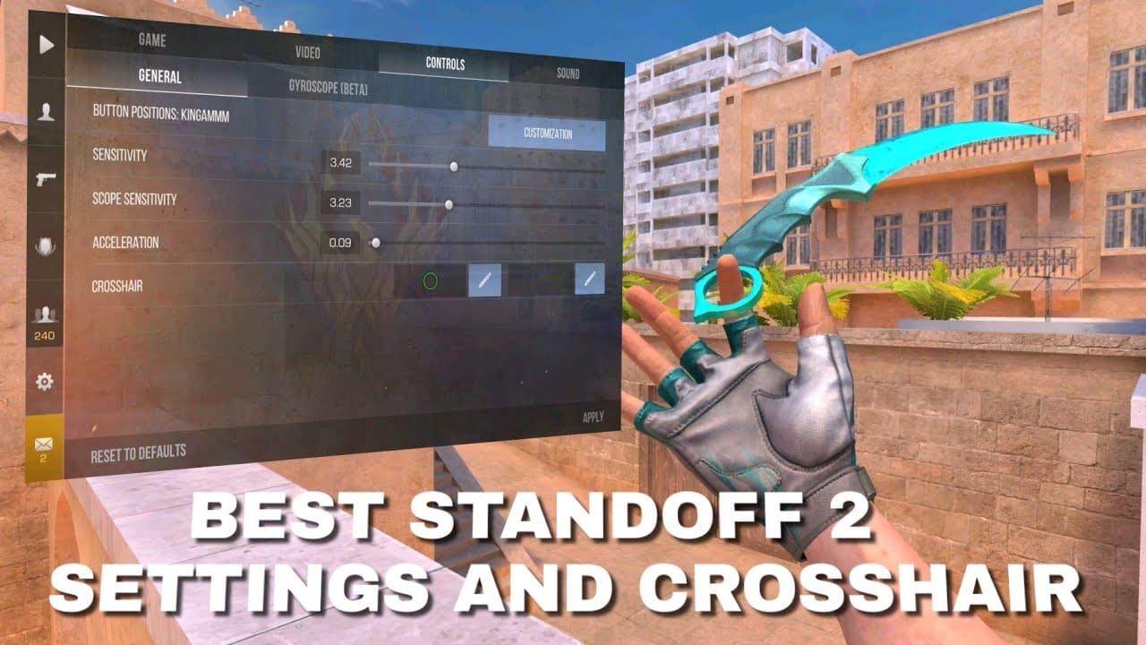 how to make a crosshair in standoff